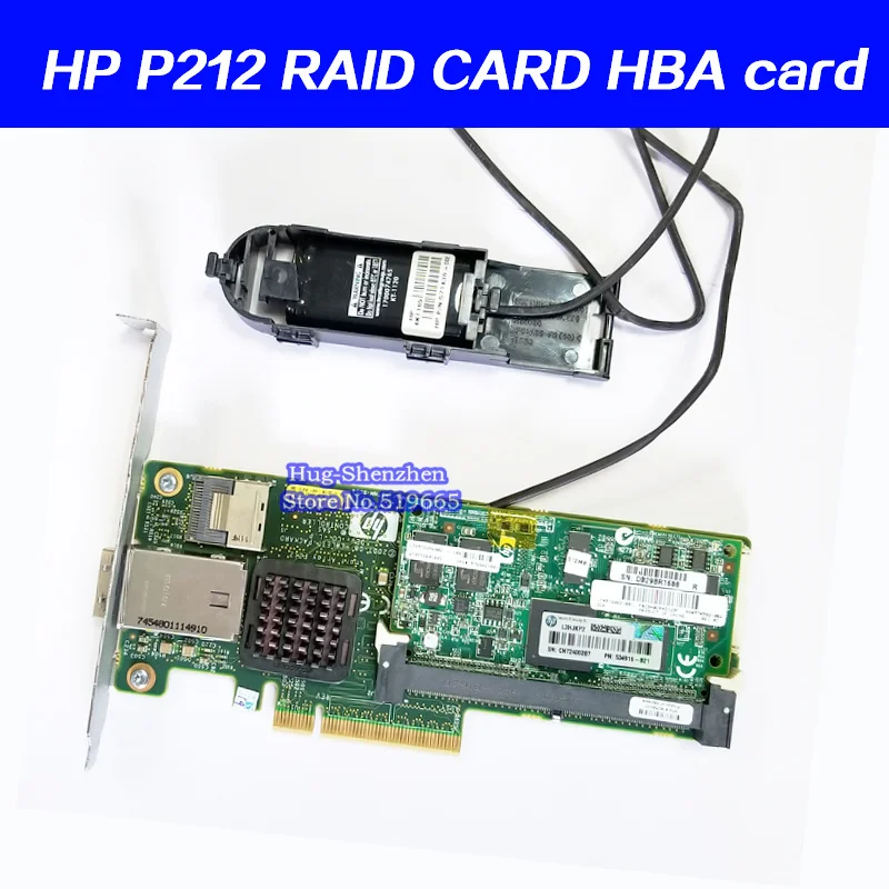 Карта серверного массива P212 HBA Card 462594 001 4628 b21 013218 для HP|Платы расширения| |