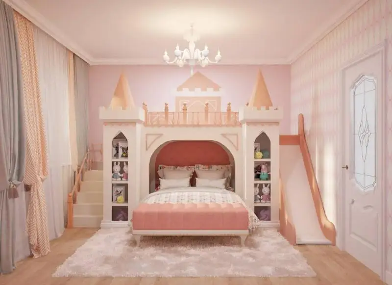Solid Wood Princess Bed Castle Bed Solid Wood Princess Bed Castle Bed