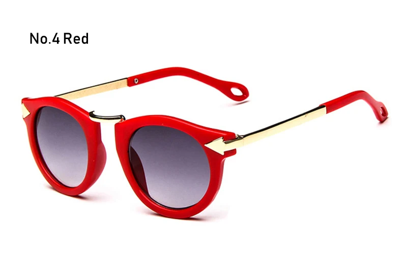 Детские стильные солнцезащитные очки «кошачий глаз» для девочек, винтажные детские очки для глаз, вечерние Семейные очки для родителей, подарок на праздник, UV400