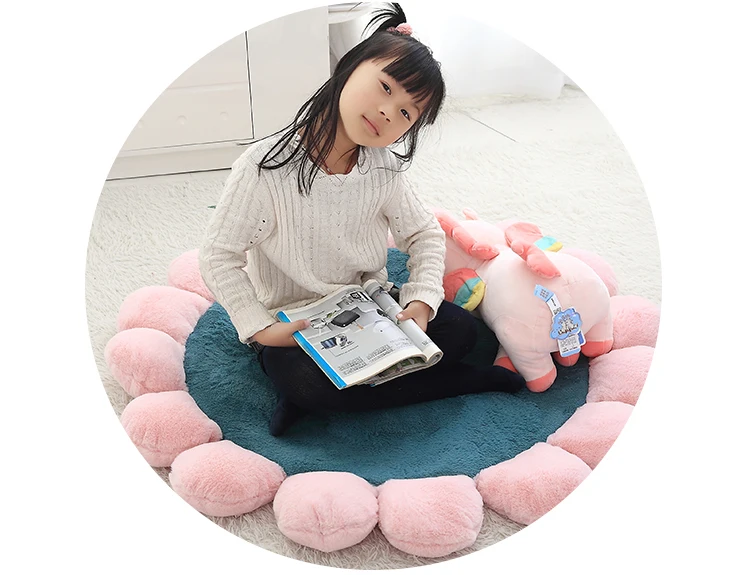 1 шт. 110 см Творческий Плюшевые Подушка с цветами мягкие милые игрушки куклы дети подарок для малышей диванная подушка мультфильм