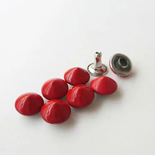 

100pcs 7mm cone rivets color wholesale clothing garnishes decorations