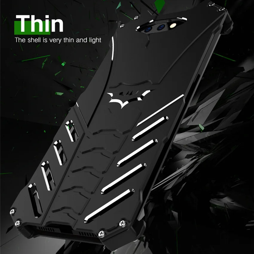 For Xiaomi Black Shark Case R-JUST Batman Luxury Aluminium Metal Case For Xiaomi Black Shark Phone Cover Coque mi BlackShark For Xiaomi Black Shark Case R-JUST Batman Luxury Aluminium Metal Case For Xiaomi Black Shark Phone Cover Coque mi BlackShark