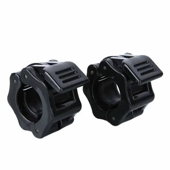 

1 Pair 25mm Barbell Collar Lock Dumbell Clips Clamp Weight lifting Bar Gym Dumbbell Fitness Body Building Clips Lock Jaw