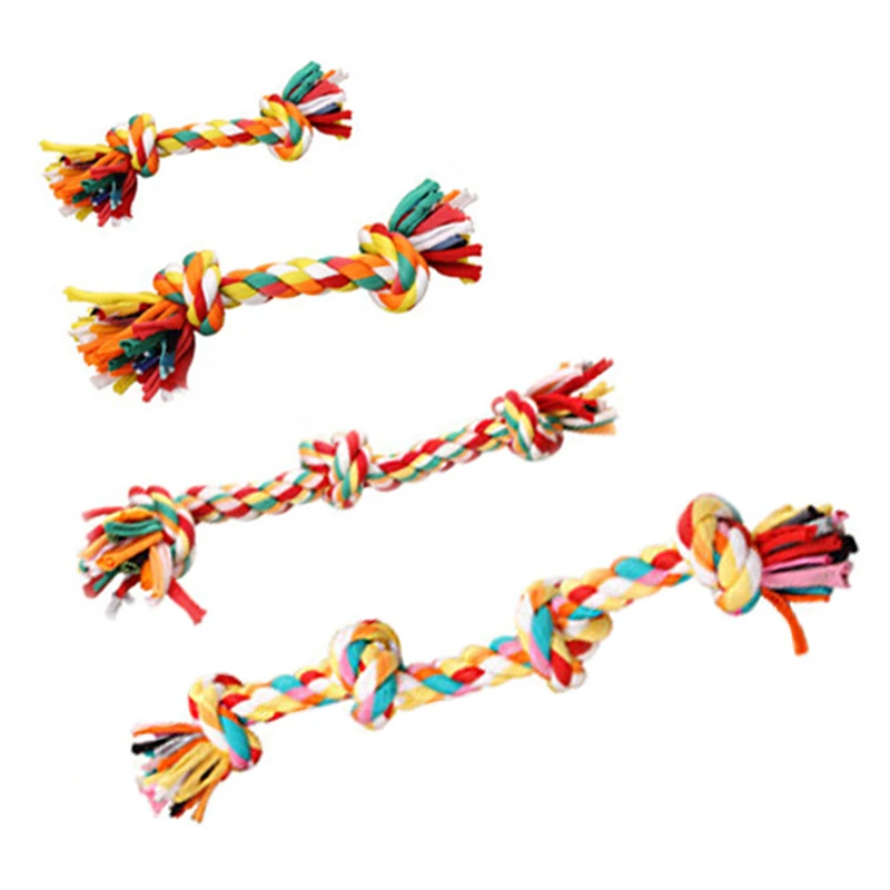 Pet-Dog-Toy-Puppies-Chew-Tooth-Cleaning-Cotton-Double-Knot-Rope-Braided-Bone-Shape-Knot-Bite-Resistant-Puppy-Chew-Toy-PT0002 (4)