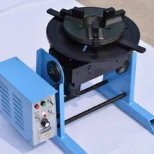 HD-50 сварочный манипулятор для сварки труб с 200 мм Руководство патрон 50кг сварочное поворотный стол