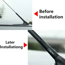 WRC Carbon Fiber Radio Car Antenna Auto