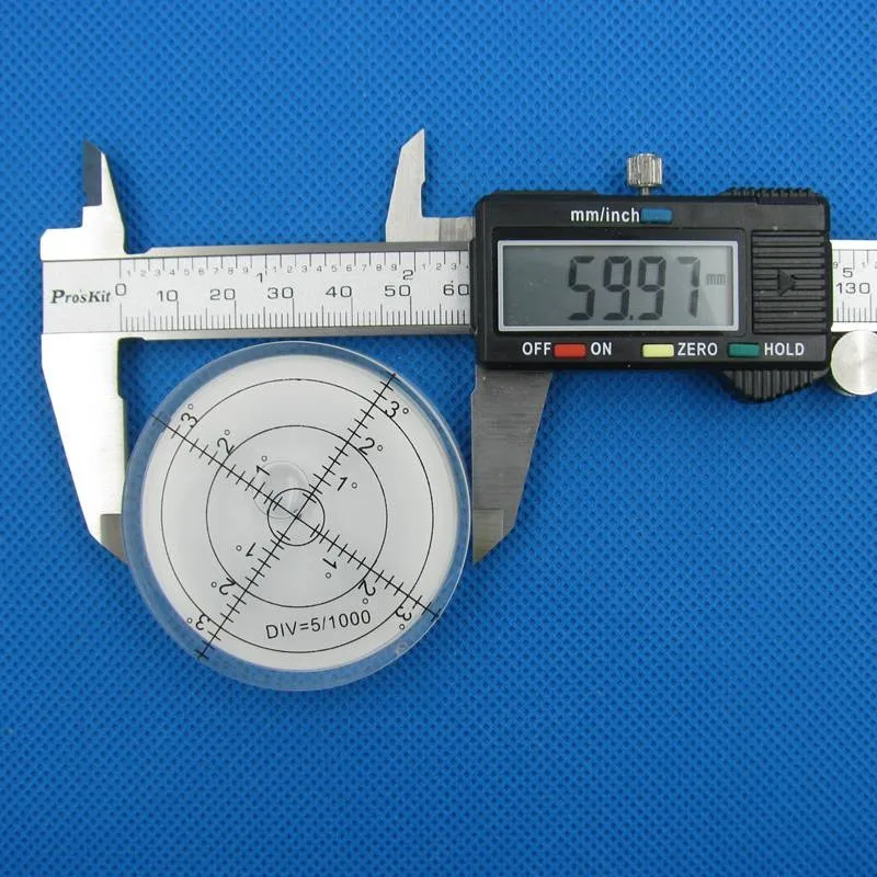 Haccury 60*12 мм круговой пузырьковый уровень градусов отмечены выравнивание поверхности для Камера ttripod Мебель машины игрушки белый Цвет
