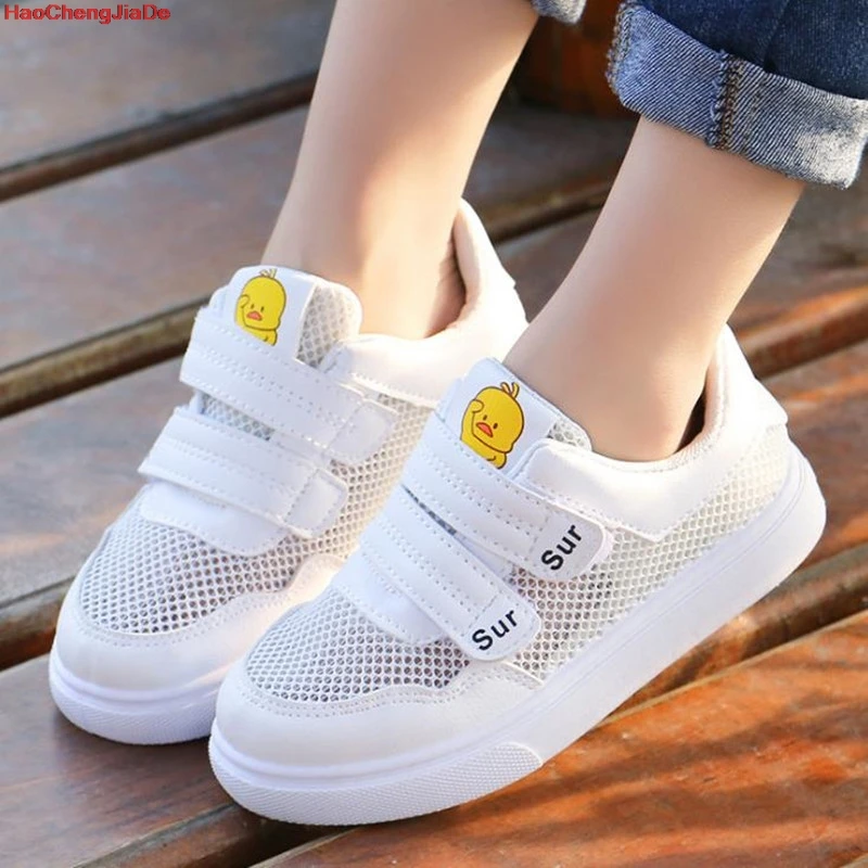 

Spring Kids Sneakers Children's Shoes Breathable Boys Casual Shoes Girls Trainer white sport shoes for girl running shoes