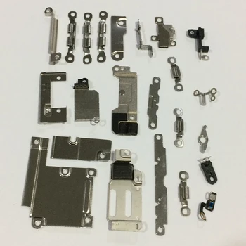 

10Set/lot Flex Cable Metal Plate Cover Bracket Inner Repair Accessories Part Set for iPhone 6 Plus 5.5 inch