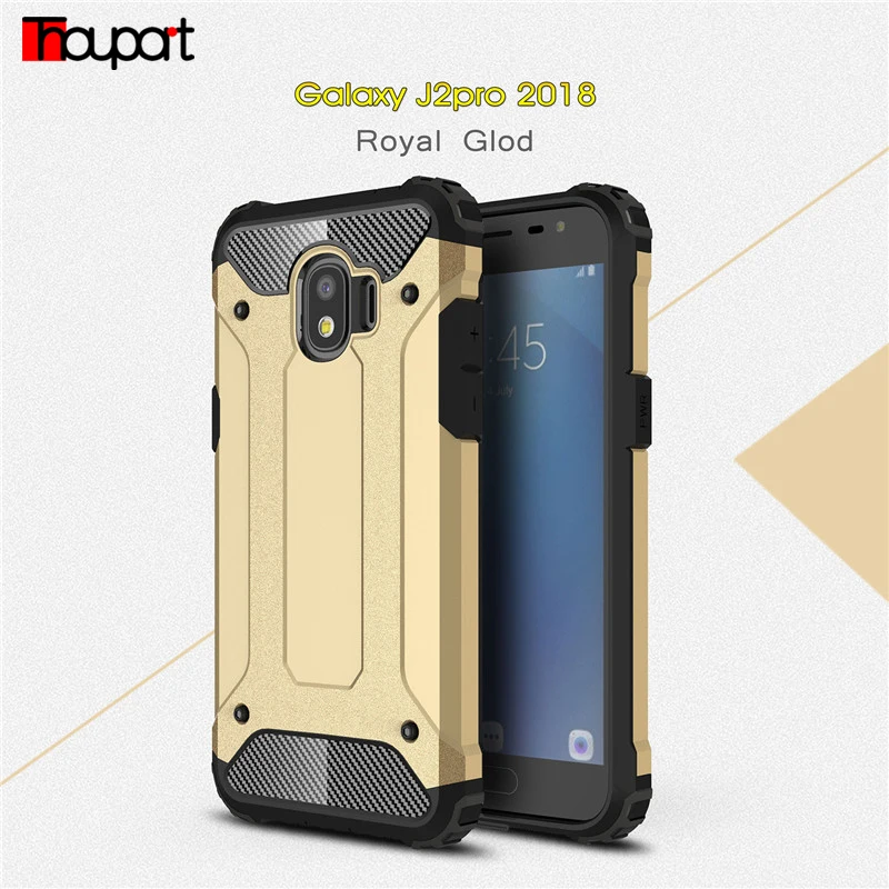 Micgita For Samsung Galaxy J2 Pro 2018 Case TPU PC Back Cover Hard Armor SM-J250 (2018) / Core |