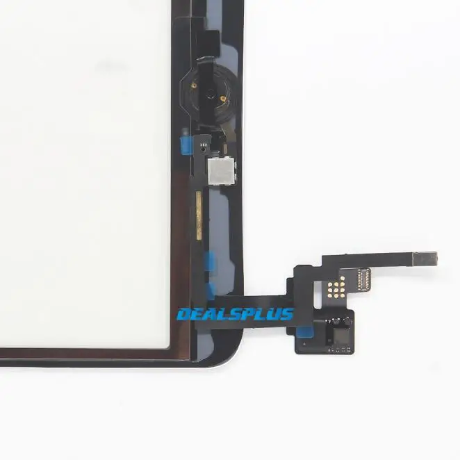 Замена нового сенсорного экрана дигитайзер+ Главная Кнопка+ IC гибкий кабель для iPad Mini 3 A1599 A1600 A1601 черный белый