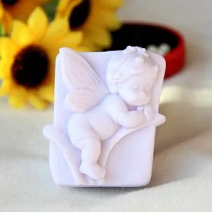 

Lovely angel doll silica gel soap mold Baby soap mold Angel princess soap mold candle silicone mold