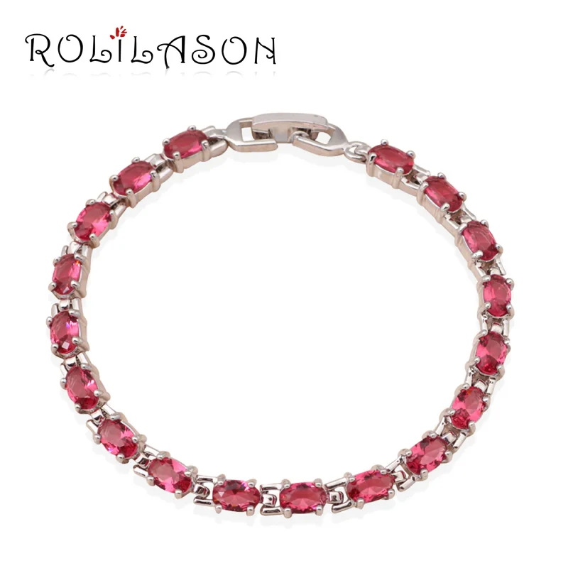 

18K Rose Gold Plated bracelets Adjustable length Color AAA Zircon & Crystal Health Nickel & Lead free Fashion jewelry TB084
