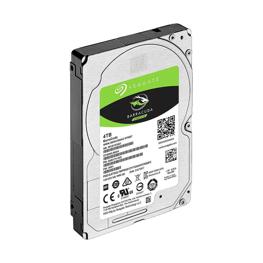 Seagate 4TB ST4000LM024 Laptop HDD Internal Hard Disk Drive 5400RPM SATA 6Gb/s 128MB Cache 2.5inch Internal HDD For Laptop