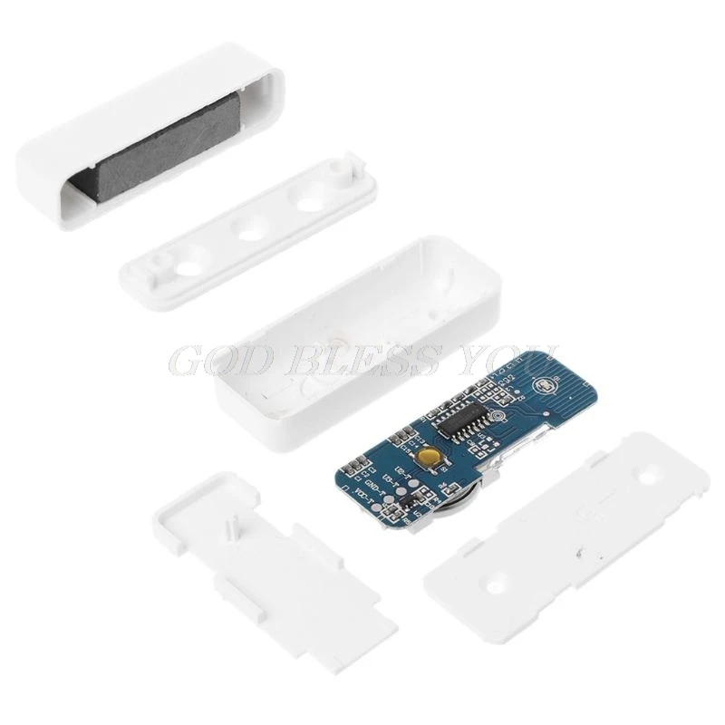 

White Magnetic Smart Wireless WiFi Motion Detector Alarm Barrier Sensor for Home Security Door Alarm System