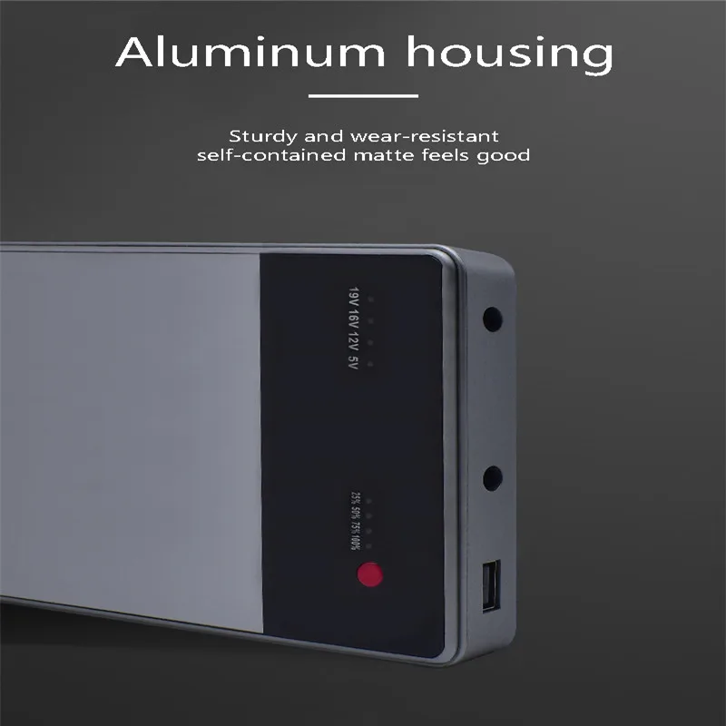 Albb 40000mAh Notebook Power Bank 3.5A 19V DC Portable External Battery Charger for Laptops Notebooks Tablets IPhone X 8 8 Plus