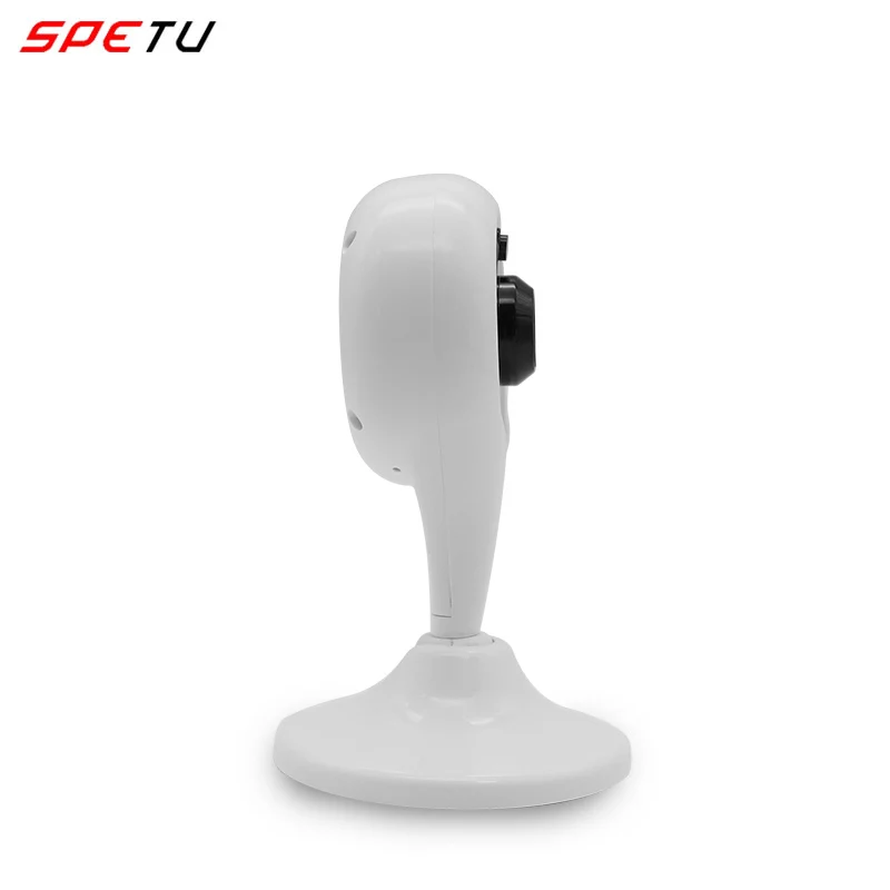 Smart wifi Camera Indoor IP Security Surveillance System with HD 2.0MP Night Vision for Home/Office/Baby/Nanny/Pet Monitor White
