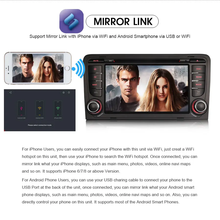 Clearance Erisin ES7327A 2 din Android 8.0 OBD 4GB RAM Car DVD GPS DAB for AUDI A3 Radio BT 16 Clearance Erisin ES7327A 2 din Android 8.0 OBD 4GB RAM Car DVD GPS DAB for AUDI A3 Radio BT 16