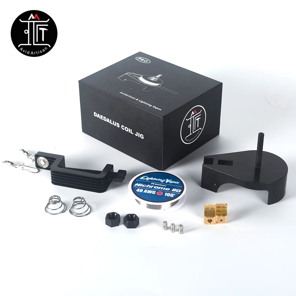 

Daedalus Coil DIY Tool kit With Clapton Smart Coil Jig for Creating Heating Wire E Cigarette Accessories Electric Automatic Coil