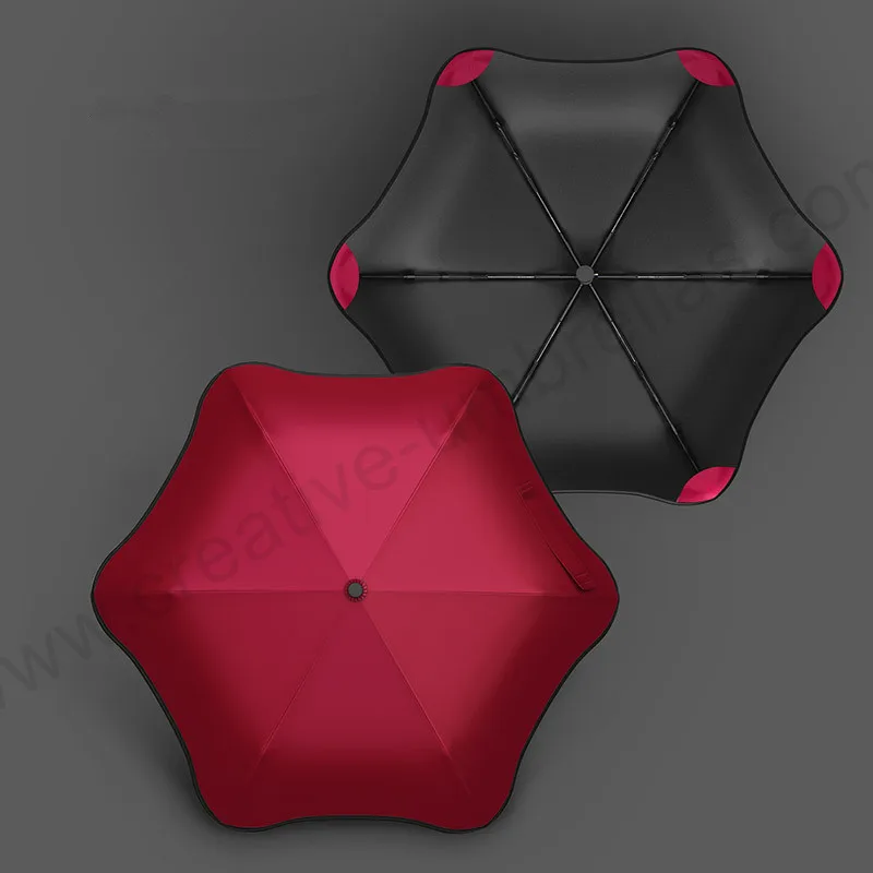 

2pcs/lot three fold manual aviation aluminium anti-thunder fiberglass floral plum blossom umbrella anti-uv wintersweet parasol