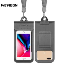 Универсальный 4,0 до 6 дюймов Водонепроницаемый чехол для телефона сухой Чехол для iPhone samsung huawei водонепроницаемый чехол для телефона чехол для дайвинга