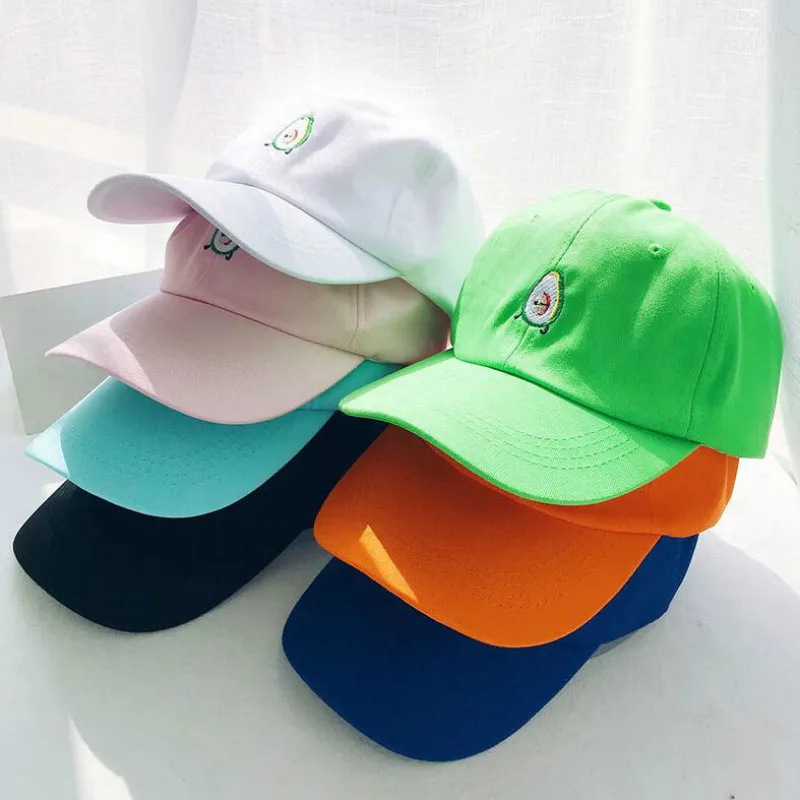 Мода папа шляпа для мужчин хлопок вышивка K Поп Бейсбол кепки хип Snapback шапка-Кепка унисекс рэп бейсболка Боб Прямая