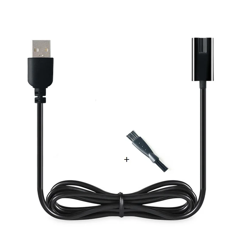 Cabo de Carregamento Usb para Flyco 5 v Barbeador Elétrico Fs871 Fs372 Fs339 Fs338 Fs619 Fs620 Fs621 Fs622 Fs633 Fs370 Plug Carregamento