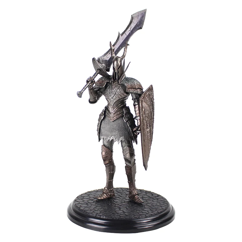 21cm Game Dark Souls 2 Warrior Black Knight Big Sword Shield Top Games PVC Ation Figure Model Collectible Toys | Игрушки и хобби