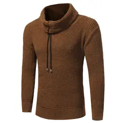 Свитера, пуловеры Для мужчин 2017 мужские брендовые Повседневное тонкий Свитеры для женщин Для мужчин одноцветное Цвет толщиной