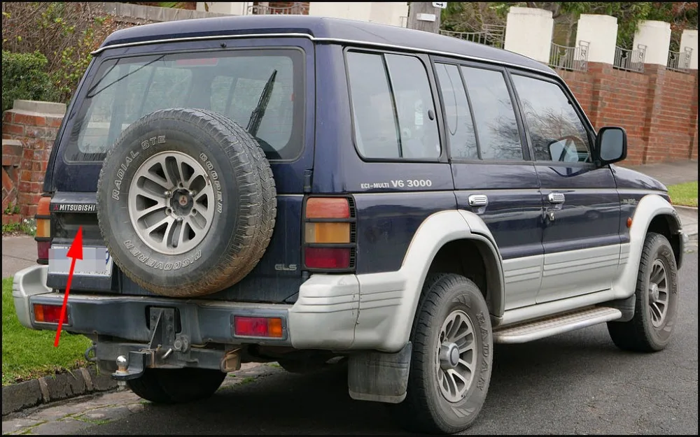 AUTONET резервная камера заднего вида для Mitsubishi Pajero V20 NL NJ GLS wagon hardtop 1991~ 1999 CCD/ночное видение/парковочная камера