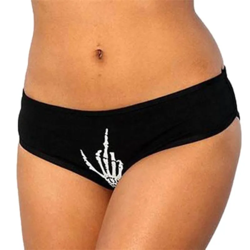 Women Funny Lingerie G-string Briefs Underwear Panties T string Thongs Knickers 08