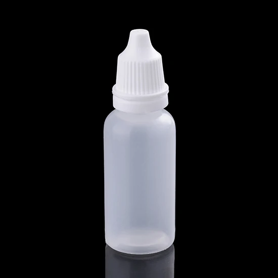 1pc 15ml Empty Plastic Squeezable Dropper Bottles Eye Liquid Dropper