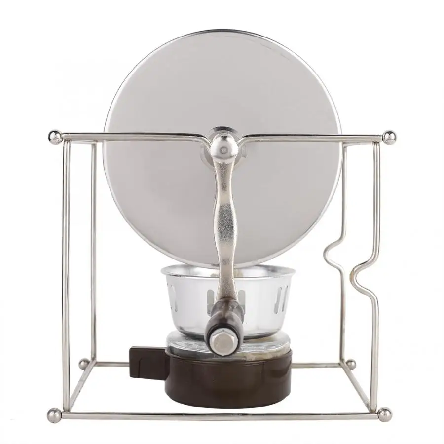 

Housewhold Cafe 1Pc Mini Manual Coffee Beans Roasting Machine DIY Stainless Steel Rollers With Handle Coffe Machine Manual