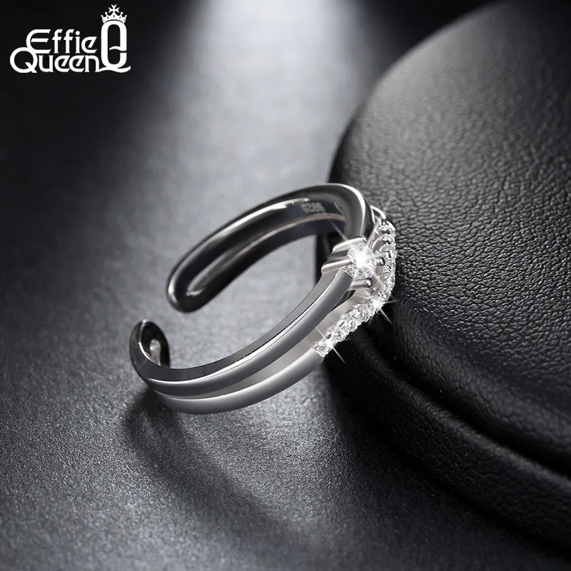 Женский Свадебный комплект из кольца и серебро 925 пробы|adjustable finger ring|finger ringrings for