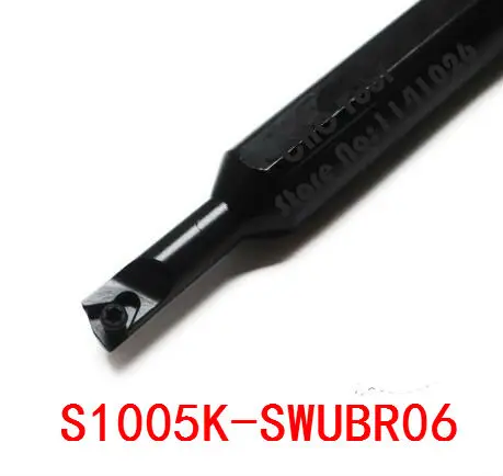 

S1005K-SWUBR06 ,turning tool holder boring bar internal turning tools screw locked mini lathe tool holder for WBGT060102 inserts