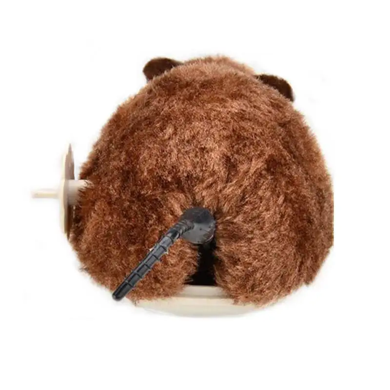 Игрушка для кошек плюшевая крыса беспроводной механизм намотки игрушечная Мышка для кошки для кота собаки домашнего животного выполнение фокуса игрушка механические движения крыс случайный цвет