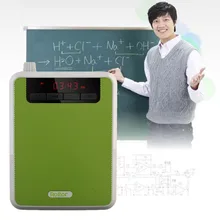 Портативный усилитель голоса Rolton, поясной ремень, зажим с FM TF MP3, Powerbank для гидов, учителей, микрофон для учителя