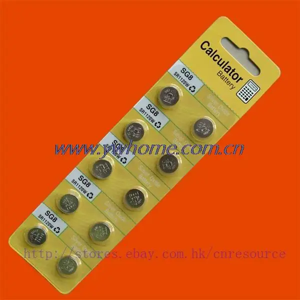 10 X SG8 1120 391 SR1120SW аккумулятор из оксида серебра для часов | Электроника
