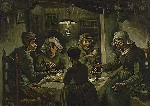 1885 картофельный вкус Винсента Ван Гога картина маслом Художественная Коллекция