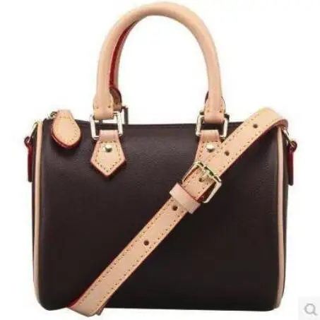 Hot selling 2018 new fashion women handbags high quality Genuine leather speedy bag free shipping Hot selling 2018 new fashion women handbags high quality Genuine leather speedy bag free shipping