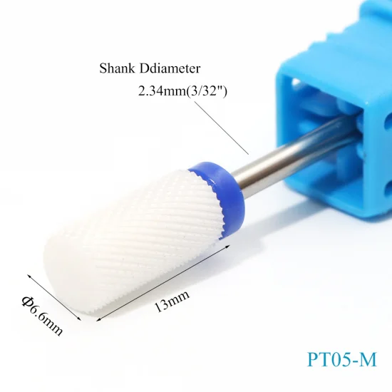 16 типов керамических сверл для удаления кутикулы, сверла для ногтей, роторные электрические фрезы, фрезы для маникюра, педикюра, пилка для ногтей, TRCHPT01-07 - Цвет: PT05-M