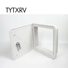 Караван Аксессуары лодка, дом на колесах ключ замок Многоцелевой Кабельный люк белый кемпер