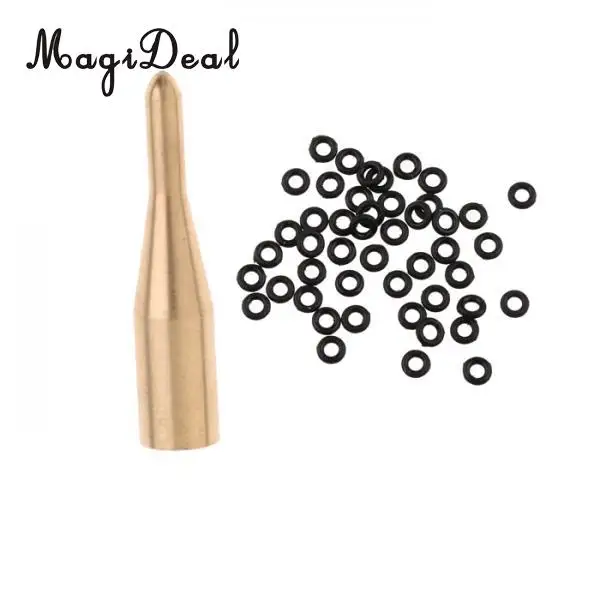 Brass O Ring Applicator Tool With 100pcs 2BA Rubber Dart Tip Gasket O-Rings/Washer Accessory Tool for Dart Lover