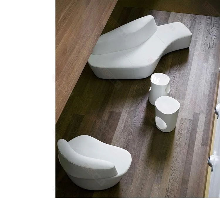 طبيعة الحجر مستوحاة غير النظامية طقم أريكة/كبيرة التجارية الفضاء/أريكة استقبال فندق/غرفة الانتظار أريكة/حزمة من 1 + 2 + 3 مقاعد