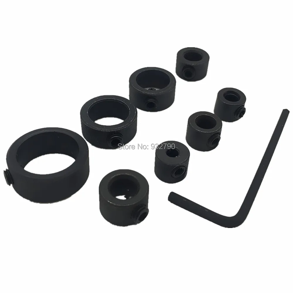 Woodworking Drill Bit Depth Stop Collars