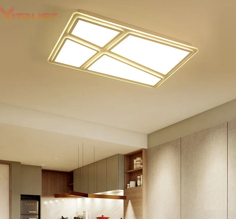 

Brief acrylic LED Ceiling Lights Ultrathin ceiling lamp For Living Study Room lamparas de techo Bedroom AC110-240V