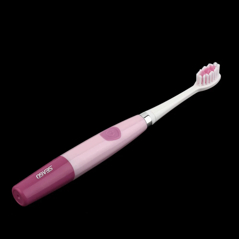 Ультразвуковая электрическая Зубная щётка практичный SG-915 импульсная фотовспышка Smart Series Для детей взрослых зубная щетка зуб для дома розовый/синий