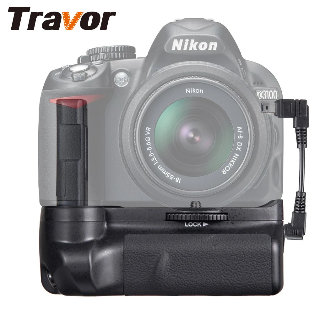 Профессиональный Многофункциональный Аккумулятор для Nikon D3300 D3200 D3100 DSLR камеры|grip