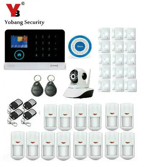 YoBang Security WIFI 3G Spanish Russian English Dutch Language Android IOS APP Smart Home Office Security Alarm Sensor System. YoBang Security WIFI 3G Spanish Russian English Dutch Language Android IOS APP Smart Home Office Security Alarm Sensor System.