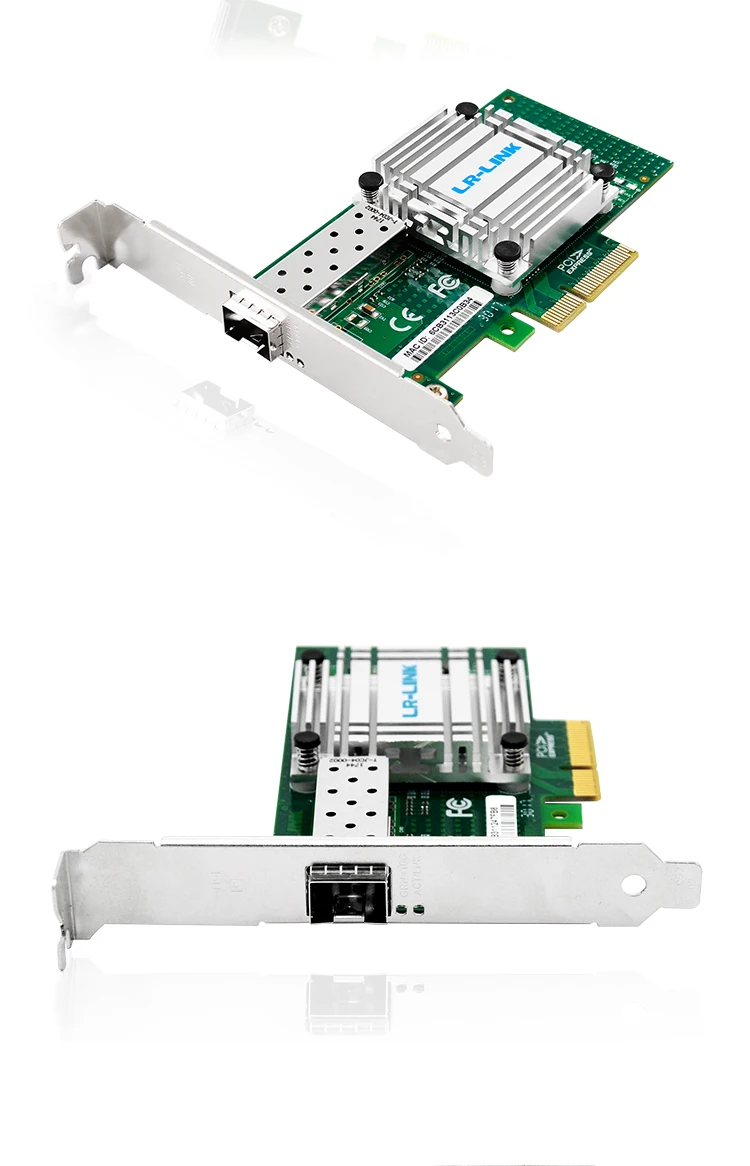 LR-LINK 6860AF-SFP + 10 Гб Ethernet карта PCI-Express PCI-E волоконно-оптическая сетевая карта Lan адаптер NIC